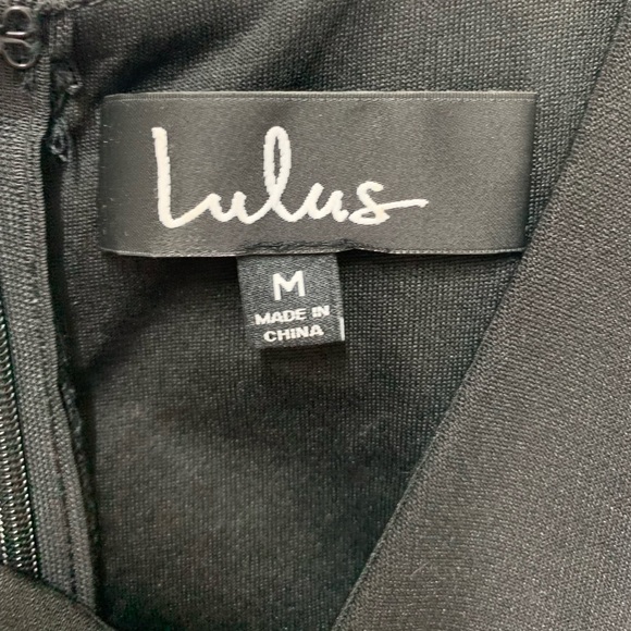 πHPπ Luluβs Norma Black Skater Dress, Size M - Picture 7 of 10